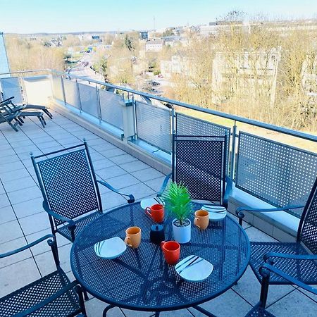 Big Penthouse 2 Bedrooms In Center With Parking And Largeterrace-41 Luxemburg Exterior foto