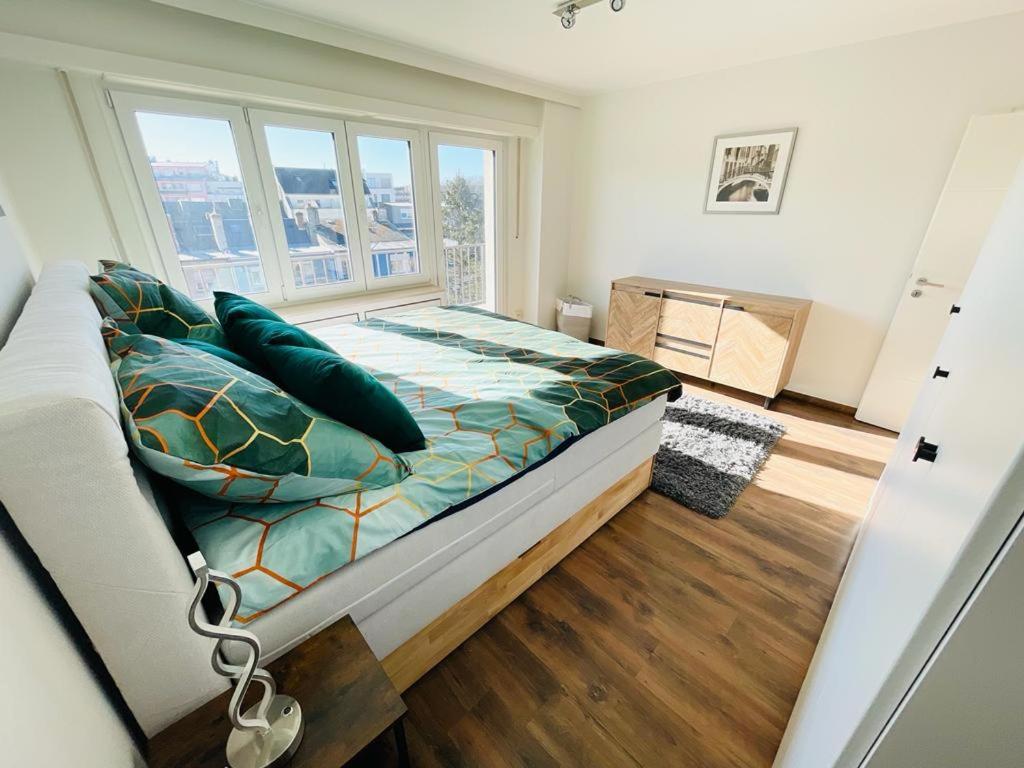 Big Penthouse 2 Bedrooms In Center With Parking And Largeterrace-41 Luxemburg Exterior foto
